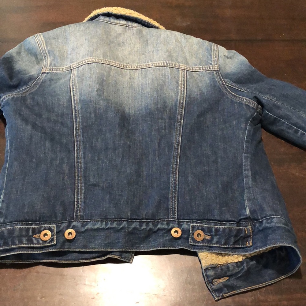 EUC Mavi Sherpa Jeans Jacket - Picture 3 of 3